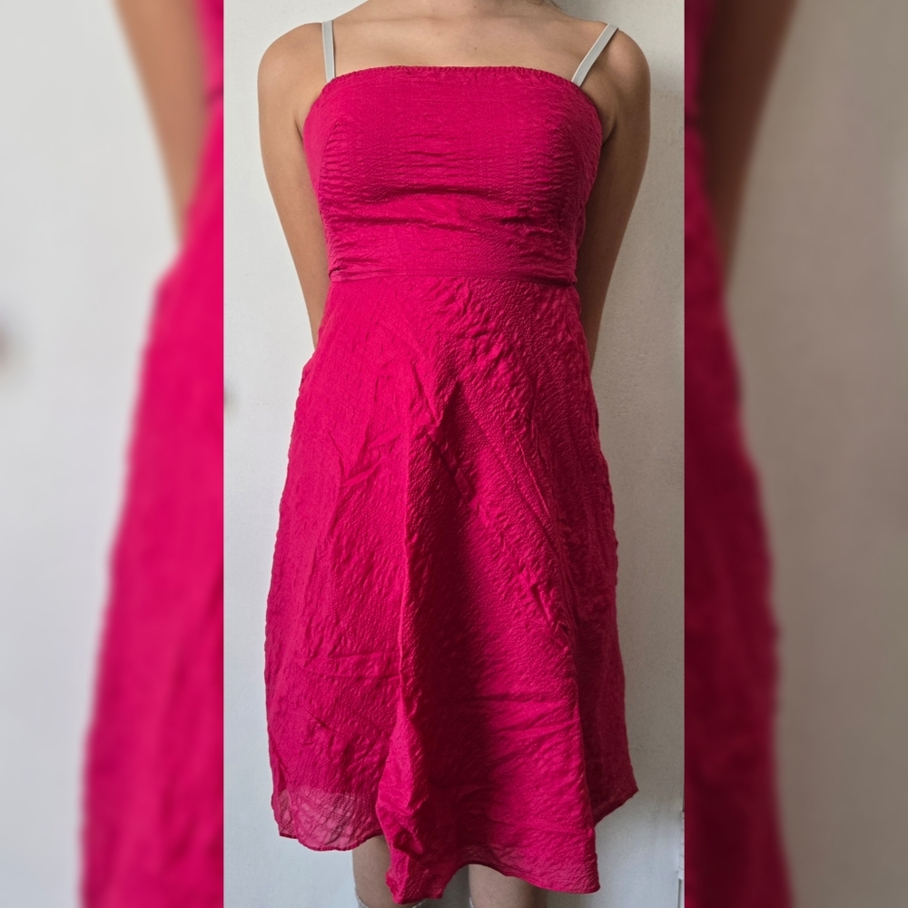 J. Crew Pink Strapless Dress Sz 0P